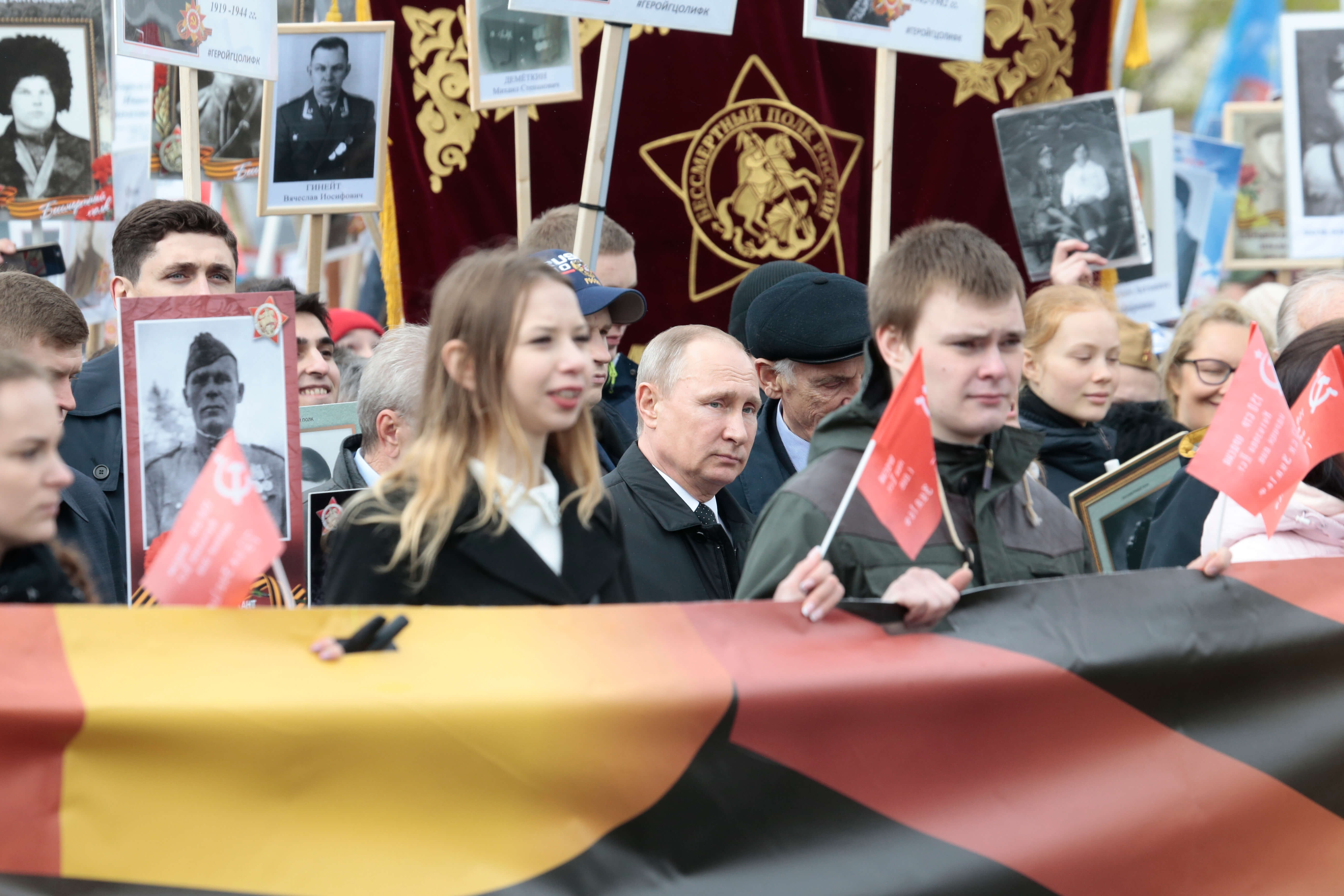 Russia celebrates Nazi Germany’s defeat on Victory Day, May 9, 2017. (Photo: AP)